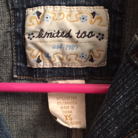 Limited Too Jean Jacket - Picture 6 of 6